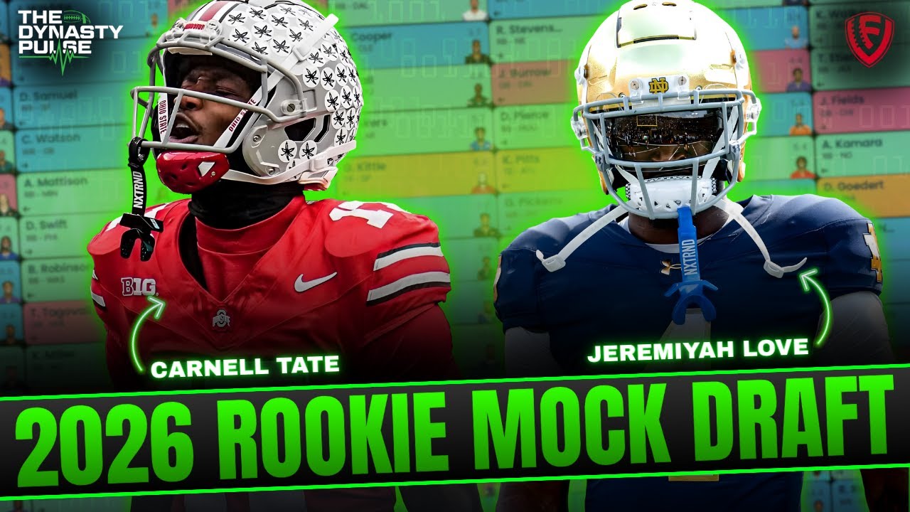 2026 Dynasty Rookie Mock Draft (Superflex) | Who Is the Real 1.01?