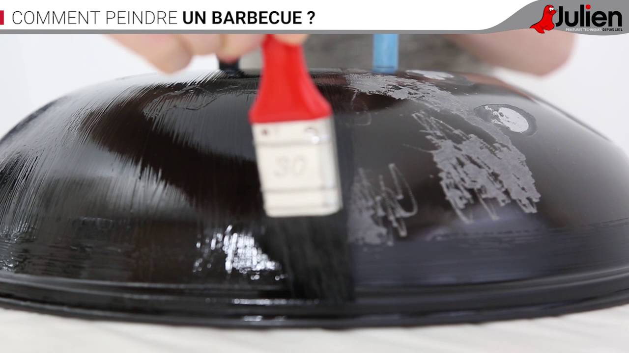 Comment peindre un barbecue ? - Peintures Julien