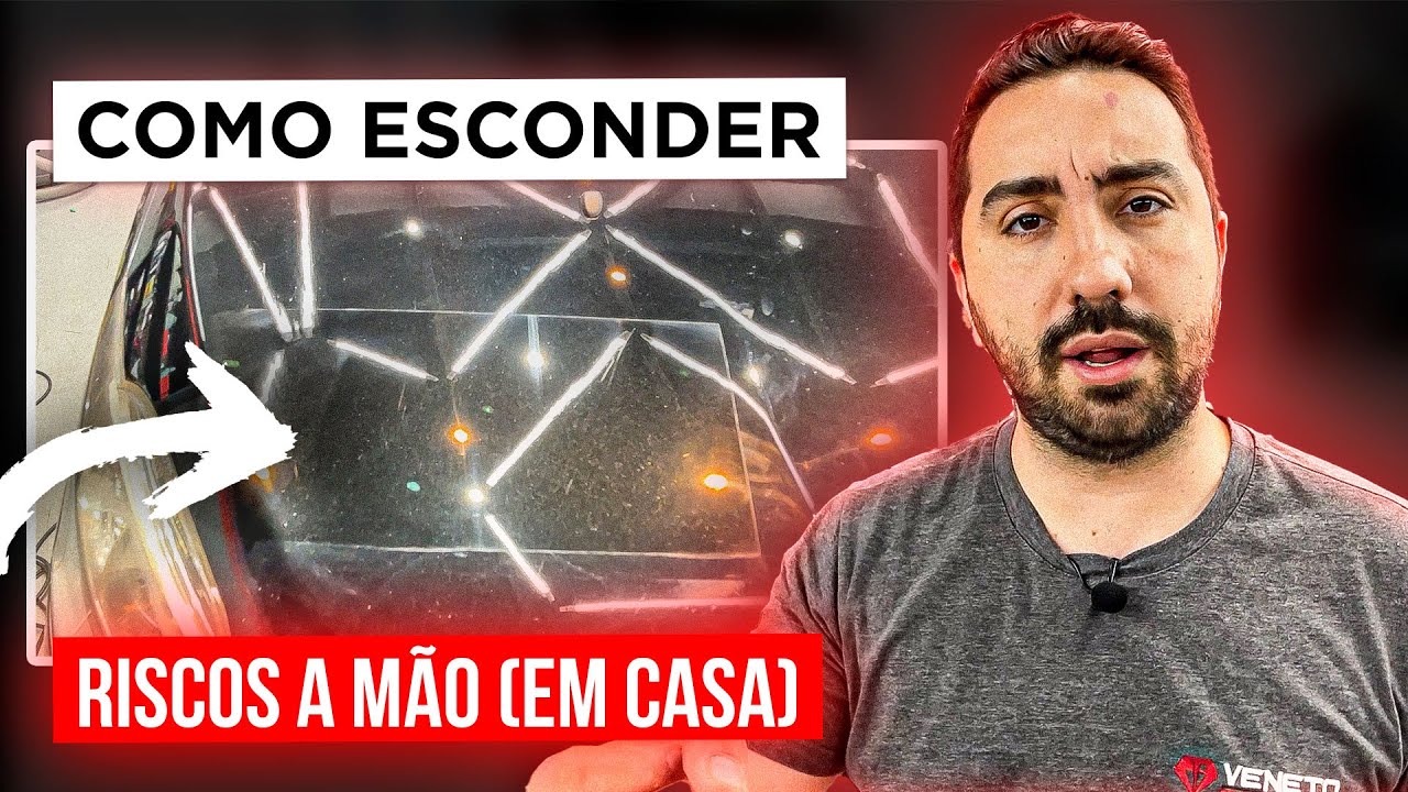 COMO DISFARÇAR RISCOS DO CARRO? Teste Em Carros Claros e Escuros