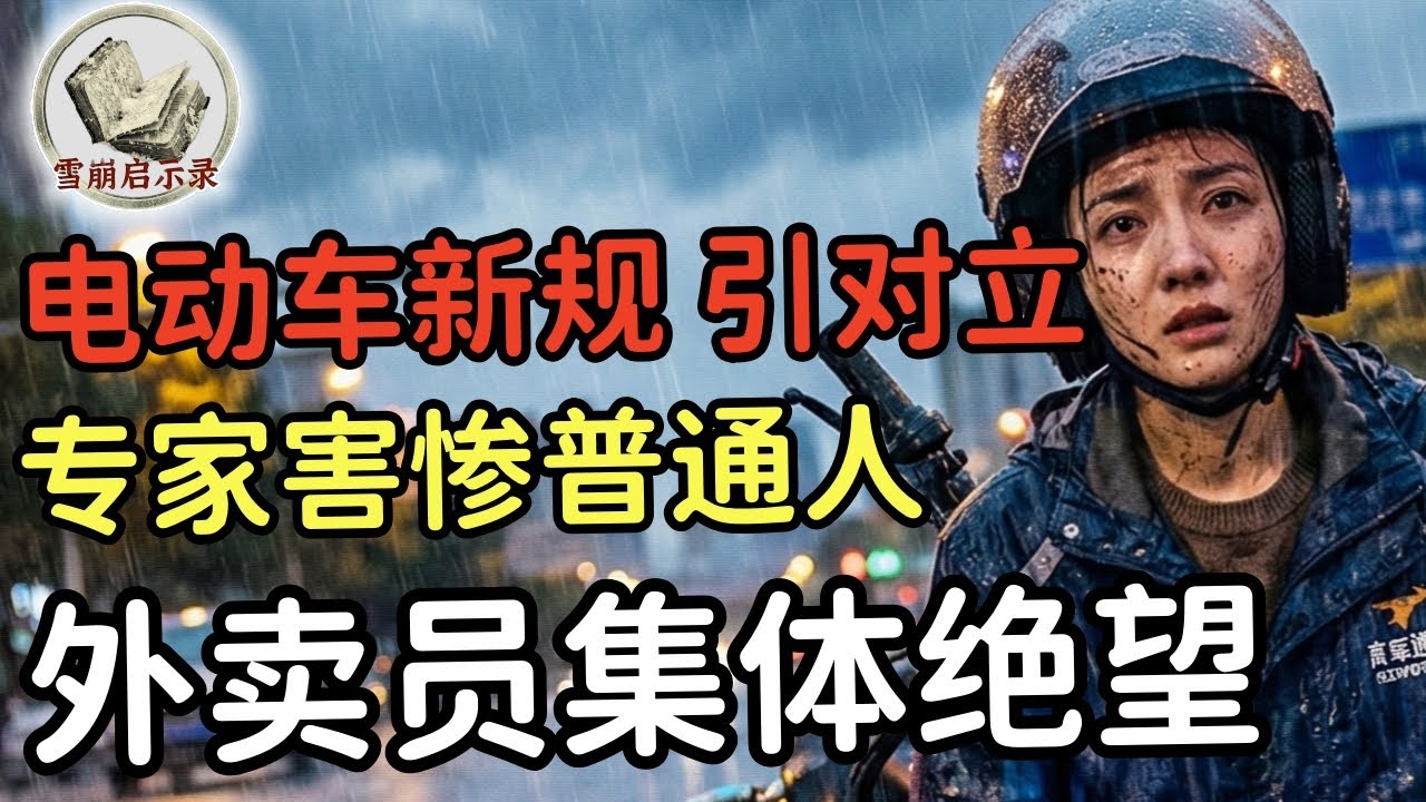 电动车新规，专家害惨普通人，  黑幕？中国制造大笑话，生育率下降实锤