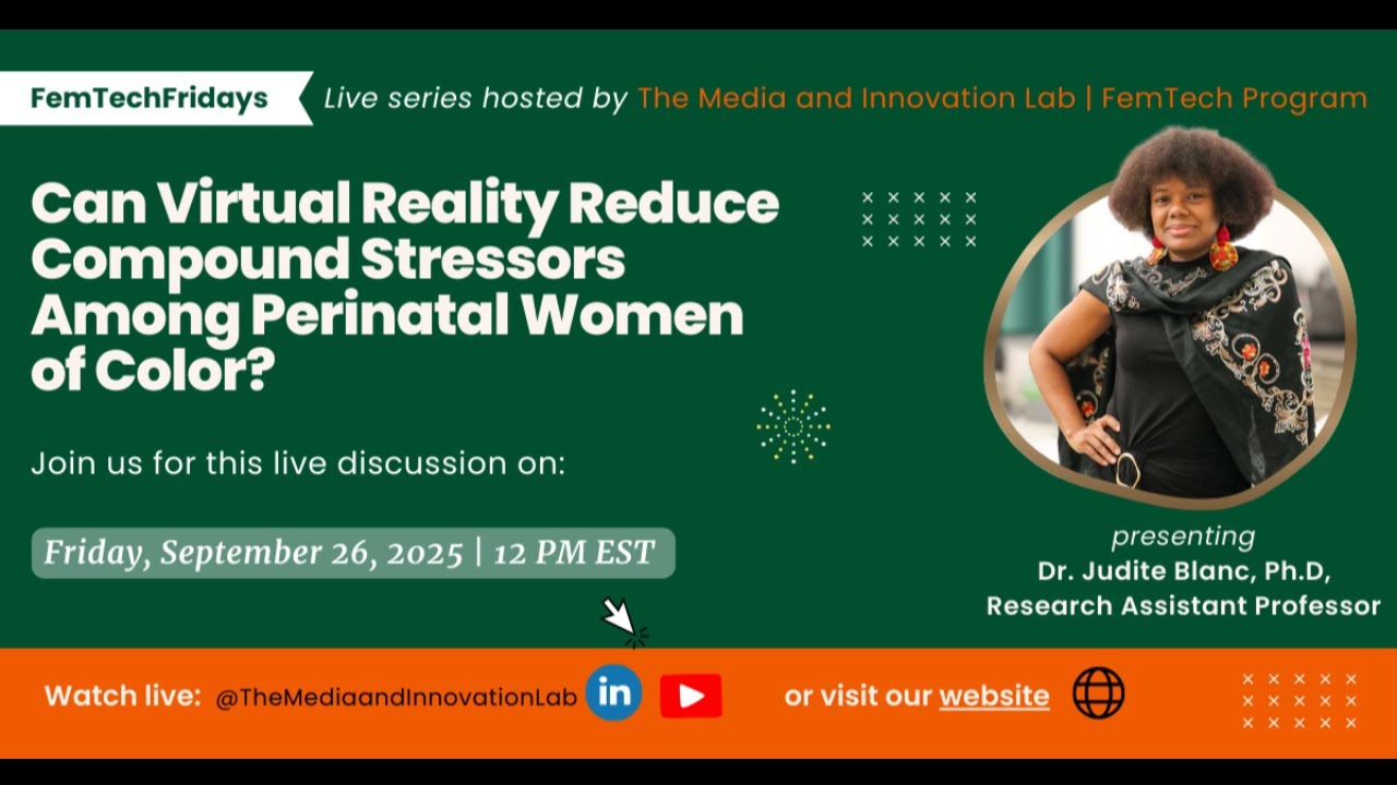 FemTech Fridays (Live Series): Dr. Judite Blanc (September 26, 2025)