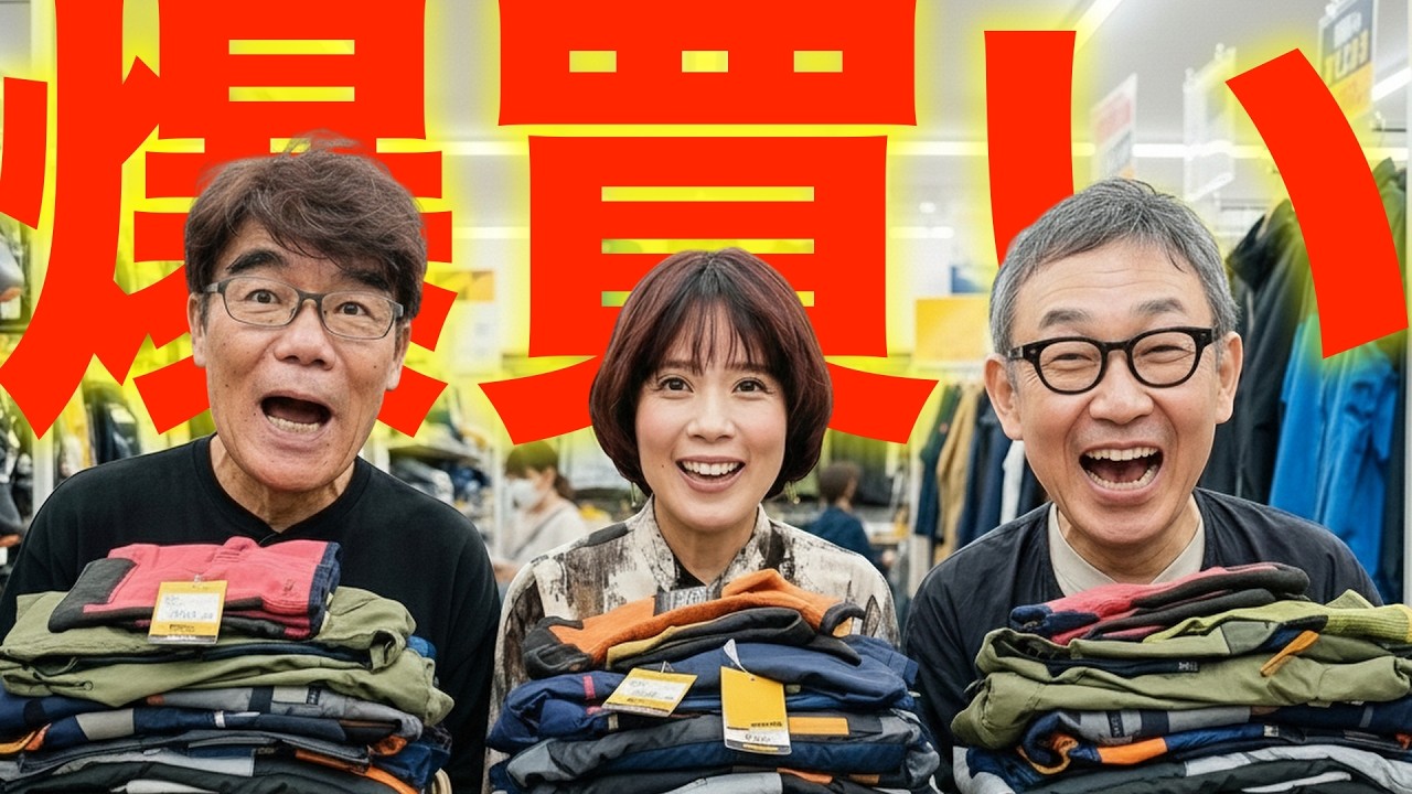 【ワークマンで大散財！】大先輩の「村田雄浩さん」ご夫妻と、この冬を乗り越えられるアイテムを買いまくり！