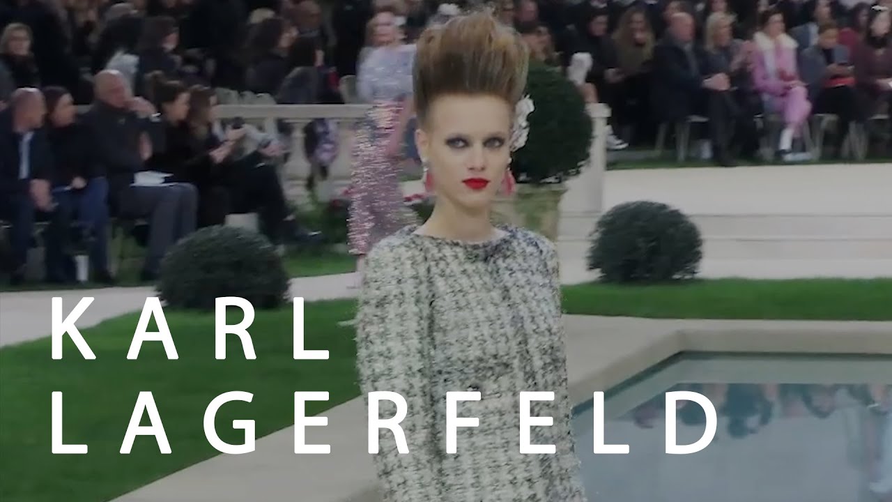El último desfile de Karl Lagerfeld para Chanel Alta Costura: primavera/verano 2019