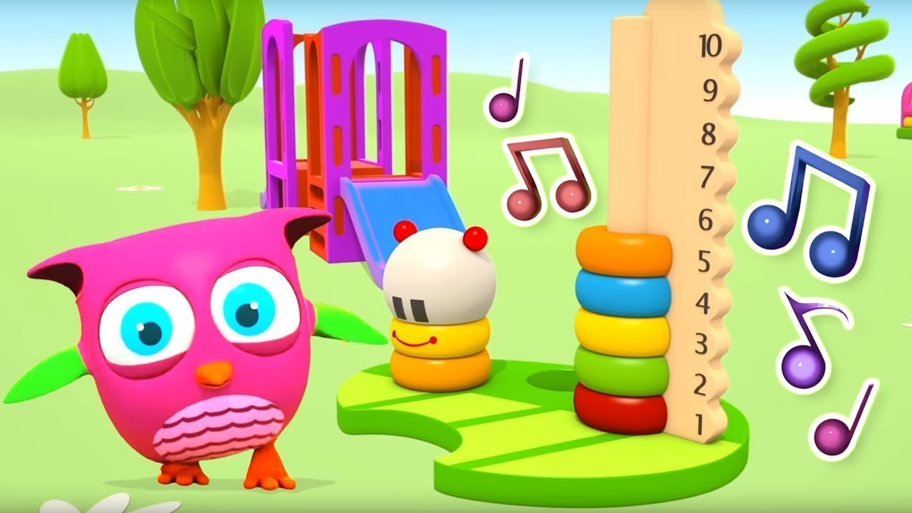 Sing-along Songs for Babies with Hop Hop the Owl! Funny @SongsforKidsEN A playground song