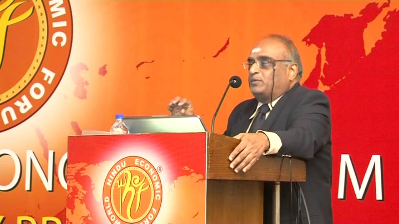 Prof R Vaidyanathan -  about World Economy, Society and Impact of Dharma