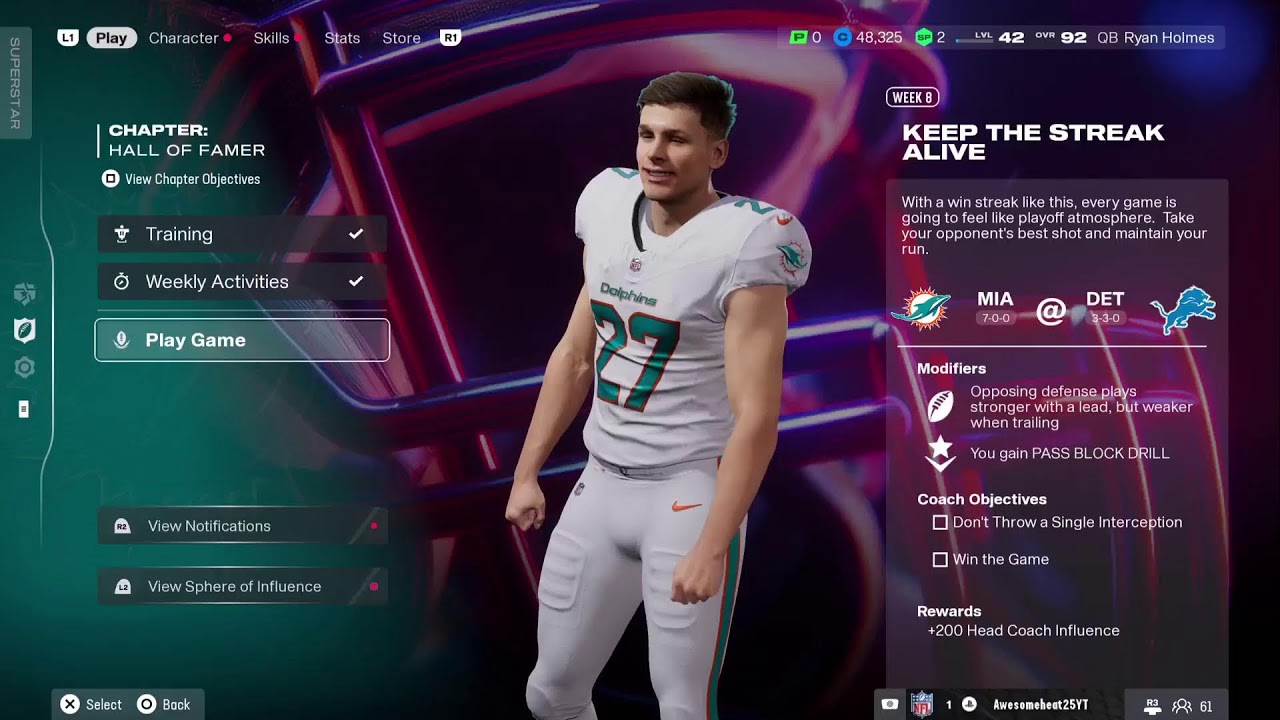 Playing some football #madden26 #ps5 #youtube