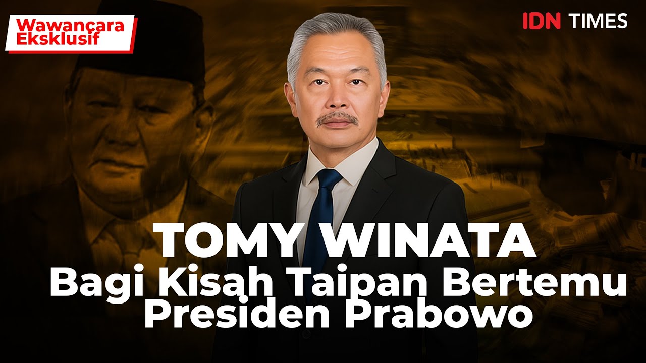 Tomy Winata Bagi Kisah Taipan Bertemu Presiden Prabowo