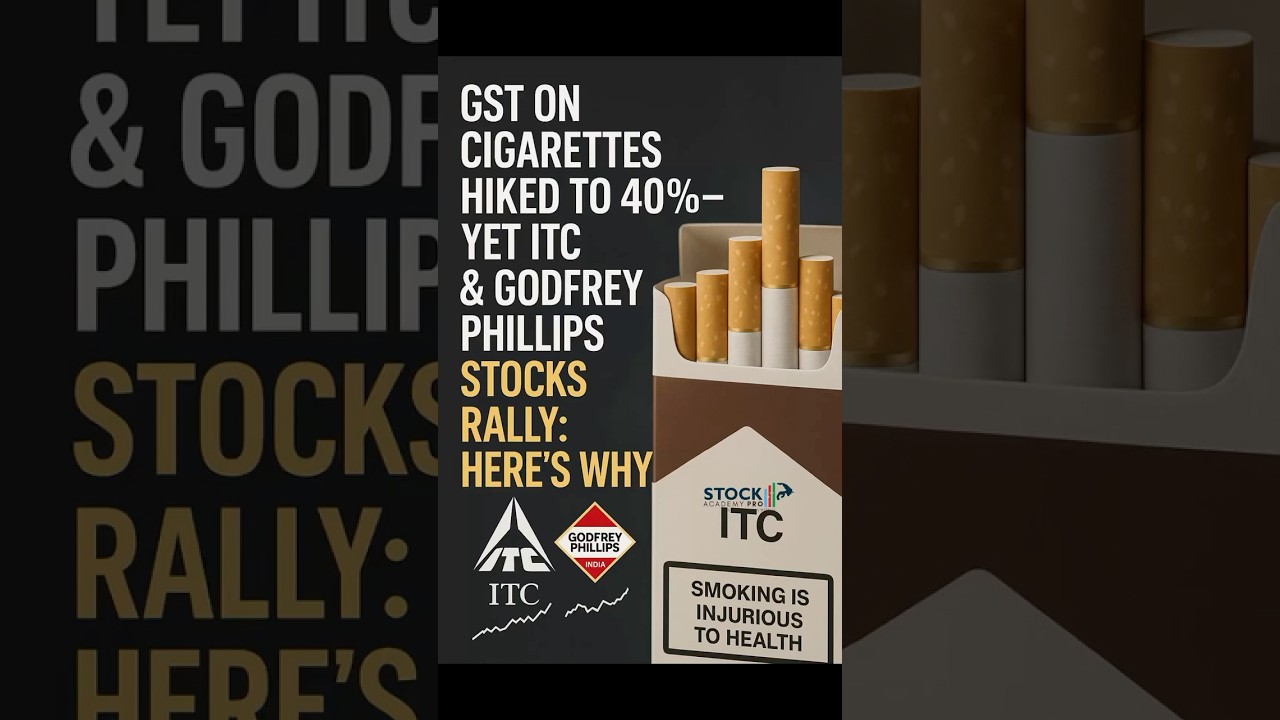 🚬 GST Hike 40% | Why ITC & Godfrey Phillips Shares Jumped 📈 #stockmarket #takingstock #etmarkets