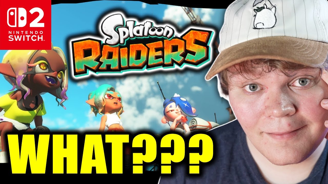 WHAT IS HAPPENING?? Splatoon Raiders LIVE REACTION & Splatoon 3 Switch 2 Update!!