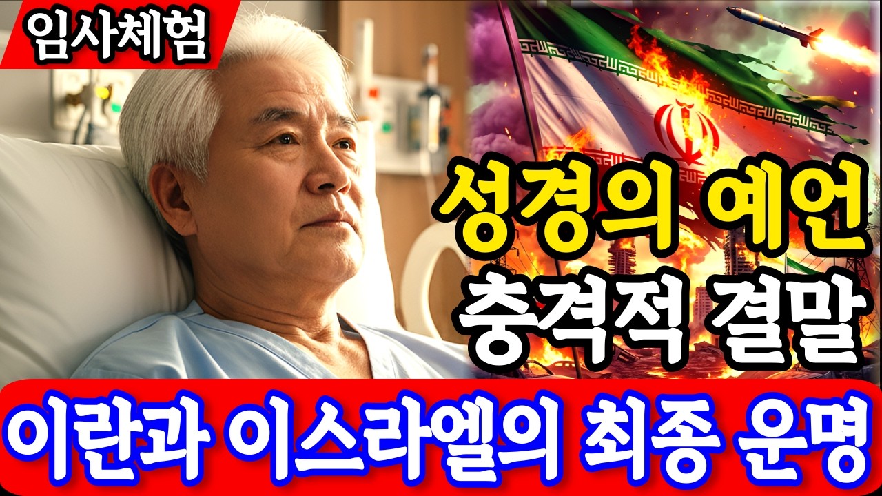 성경 에스겔서가 예언한 이란과 이스라엘 운명의 비밀, 포화 속에서 68세 목사가 본 '바사'의 눈물 | 임사체험 간증