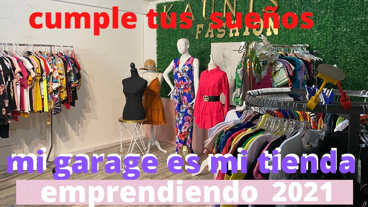ASÎ CONVERTI MI GARAGE EN UNA TIENDA DE ROPA