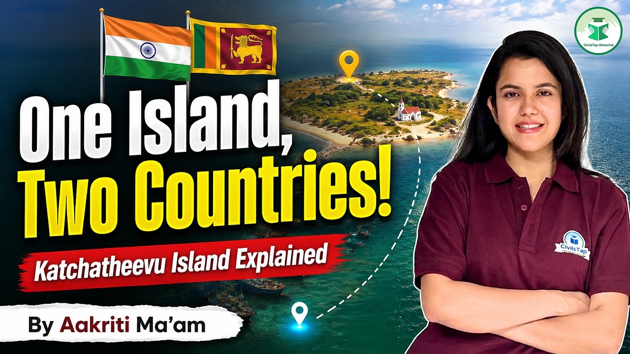 One Island, Two Countries? 🌍 | Katchatheevu Island Explained | India&ndash;Sri Lanka Dispute