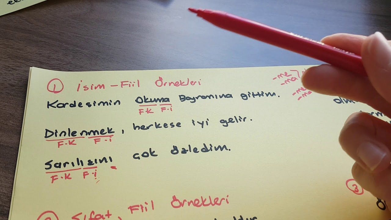 Böyle anlatım bulamazsını !  Fiilimsi benimle kolay