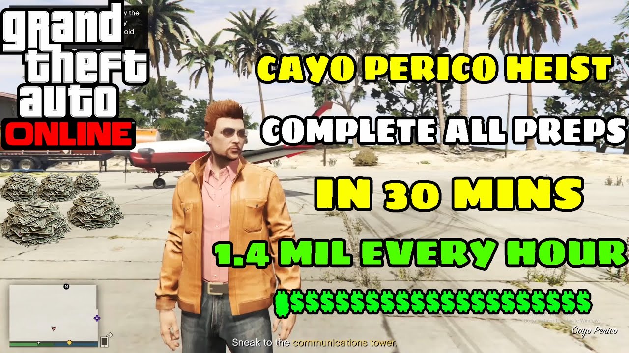 How to complete Cayo Perico heist Prep missions Fast | Gta Rage | In Hindi |