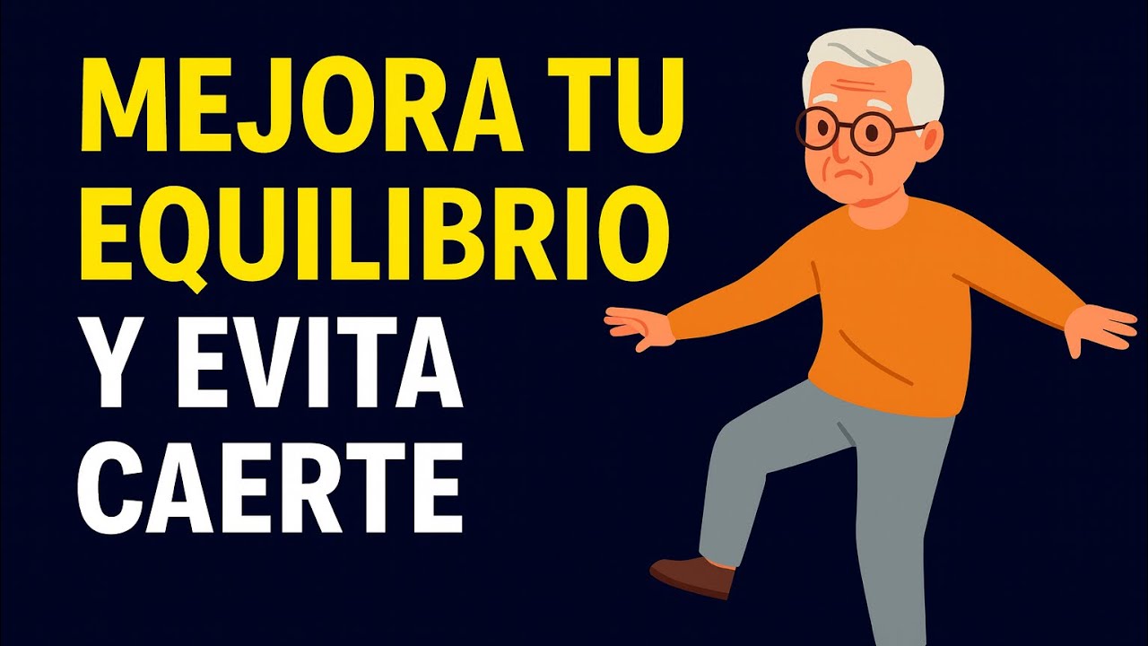 🫨 Mejora Tu EQUILIBRIO y EVITA LAS CAÍDAS Haciendo Estos EJERCICIOS 