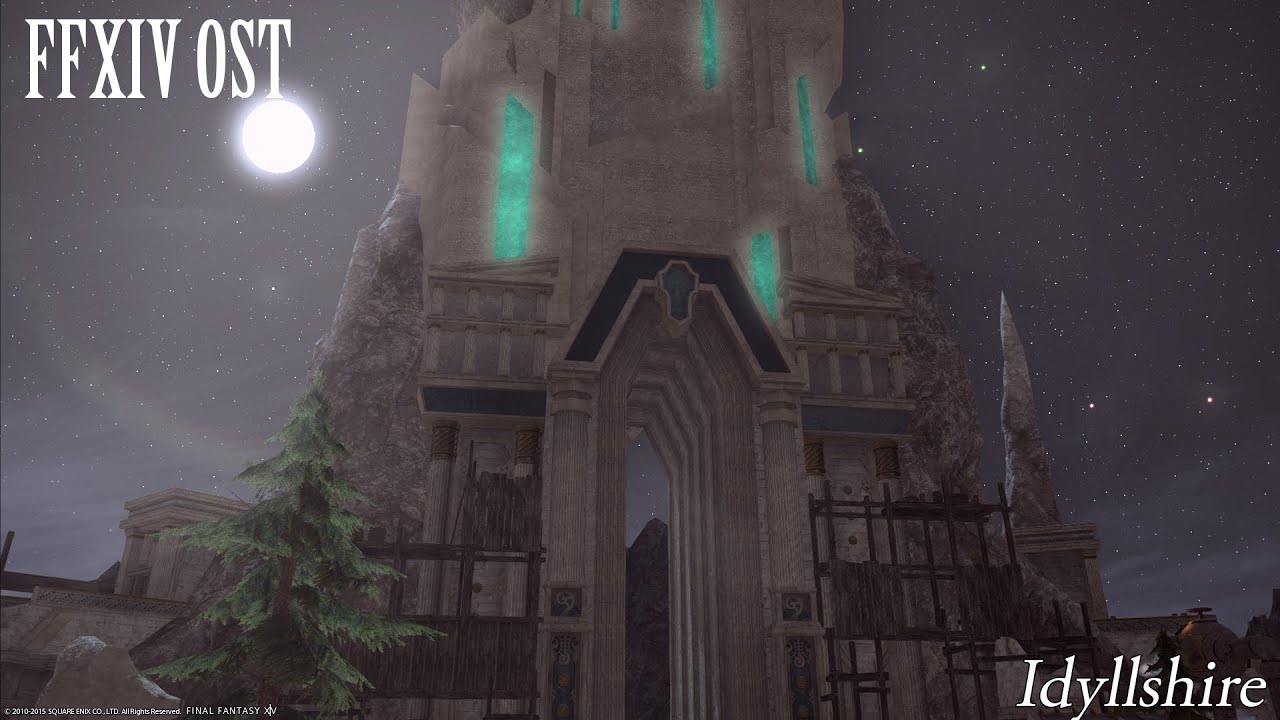 FFXIV OST Idyllshire Night Theme ( Homestead )