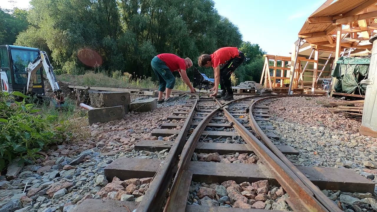 Streckenbefahrung Bauwochende 08/2022 Droyßig Teil 3