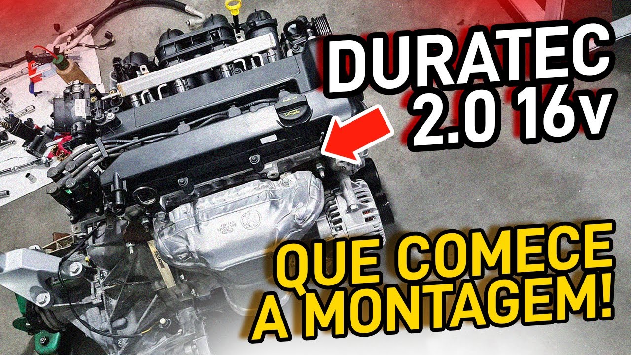 FIESTA DURATEC 2.0 16V : Montagem do motor pt. 1 - Alta RPM