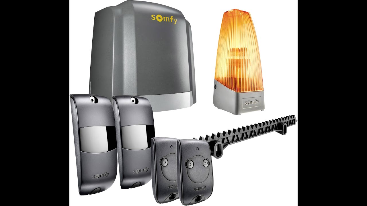 Somfy SlidyMoove 300 Основные Моменты по Установке и Подключению