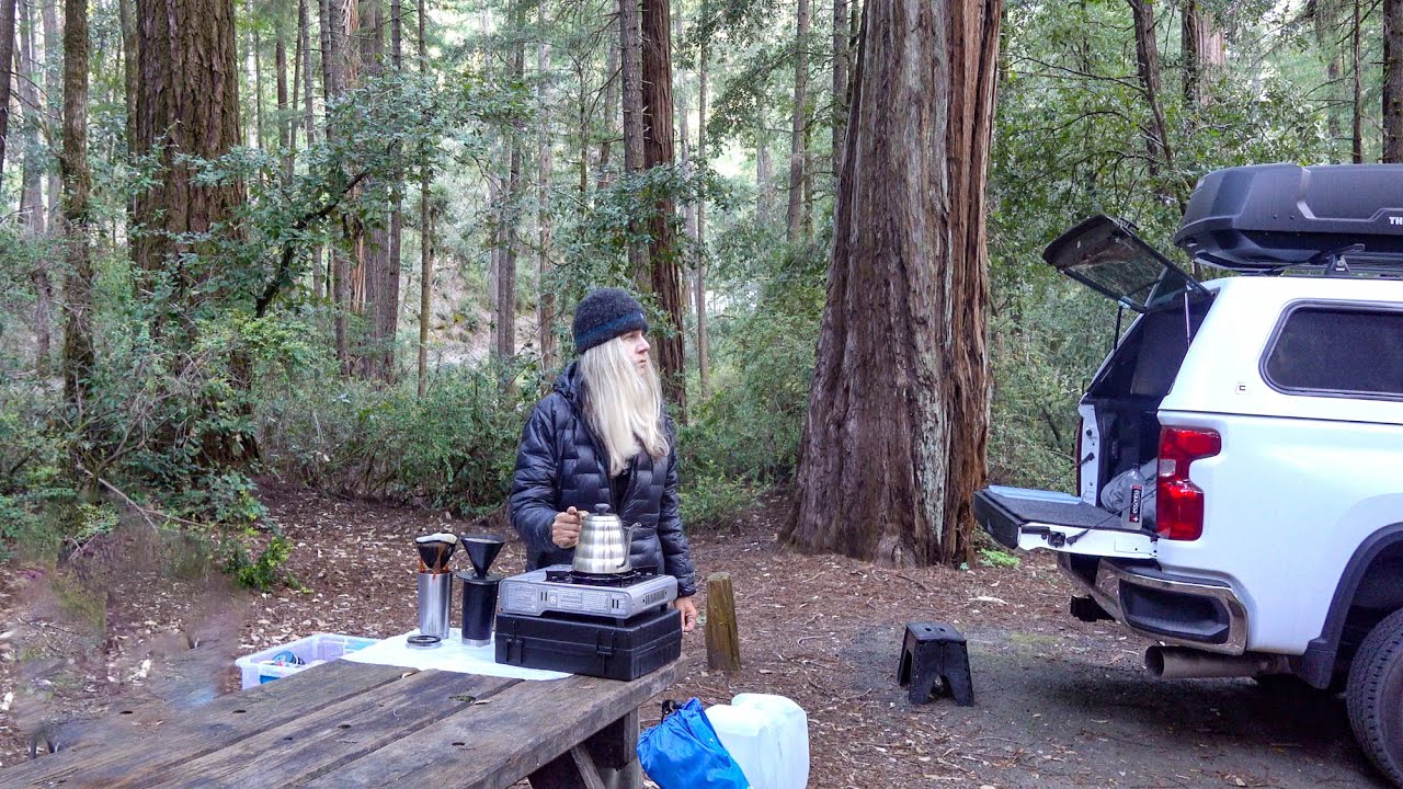 TRUCK CAMPING in Real SASQUATCH COUNTRY | The LOST Coast & Humboldt Redwoods | Van Life