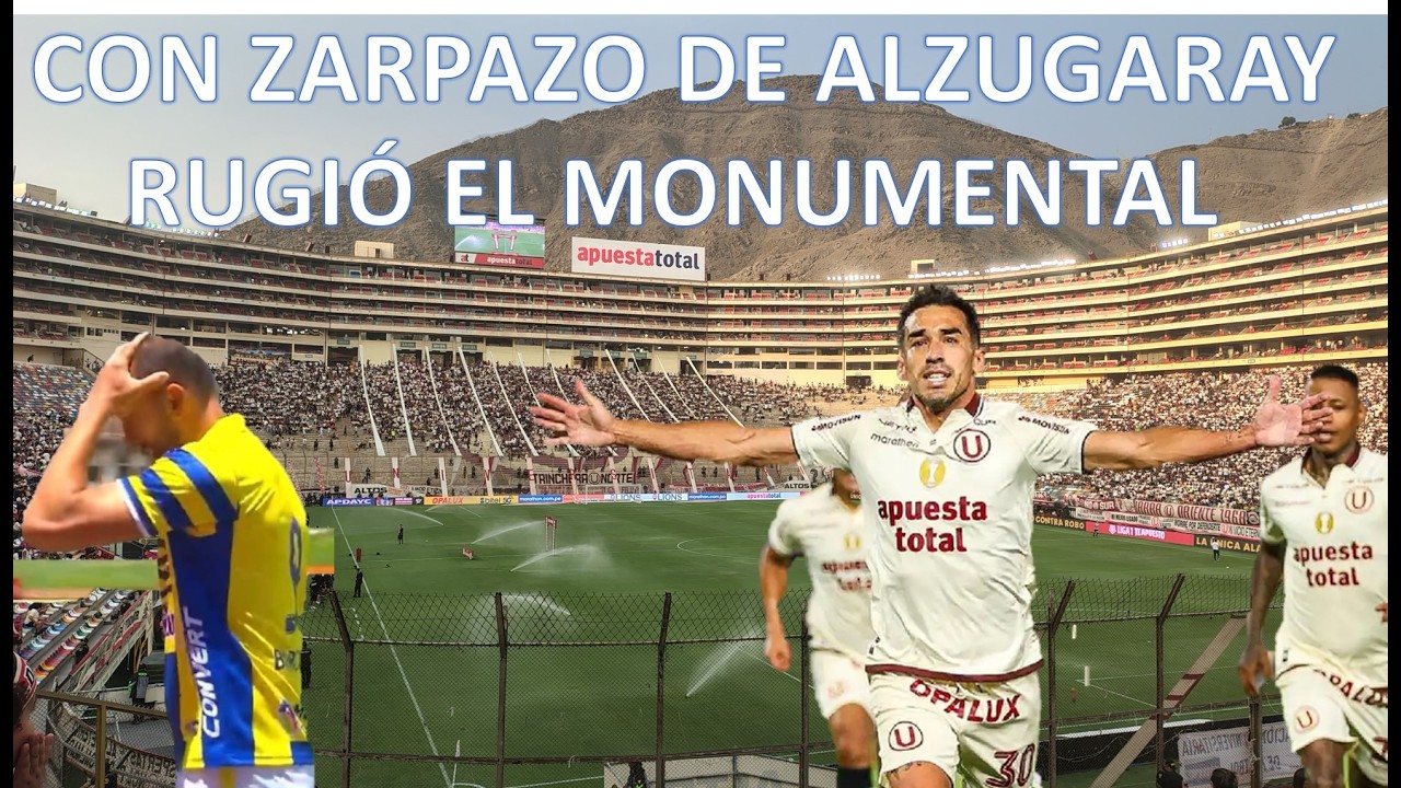 UNIVERSITARIO DERROTO A FC CAJAMARCA CON UN ZARPAZO DE ALZUGARAY