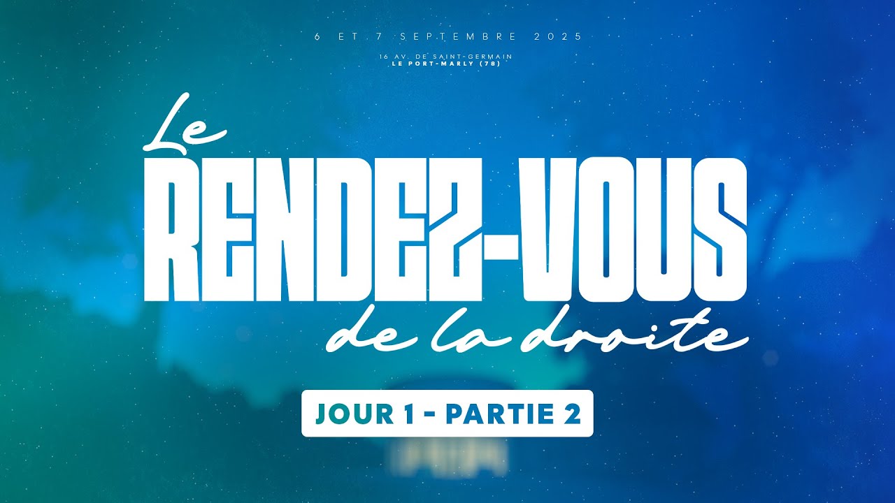 Le RDV de la Droite - Séance plénière - Premier jour (2/2)