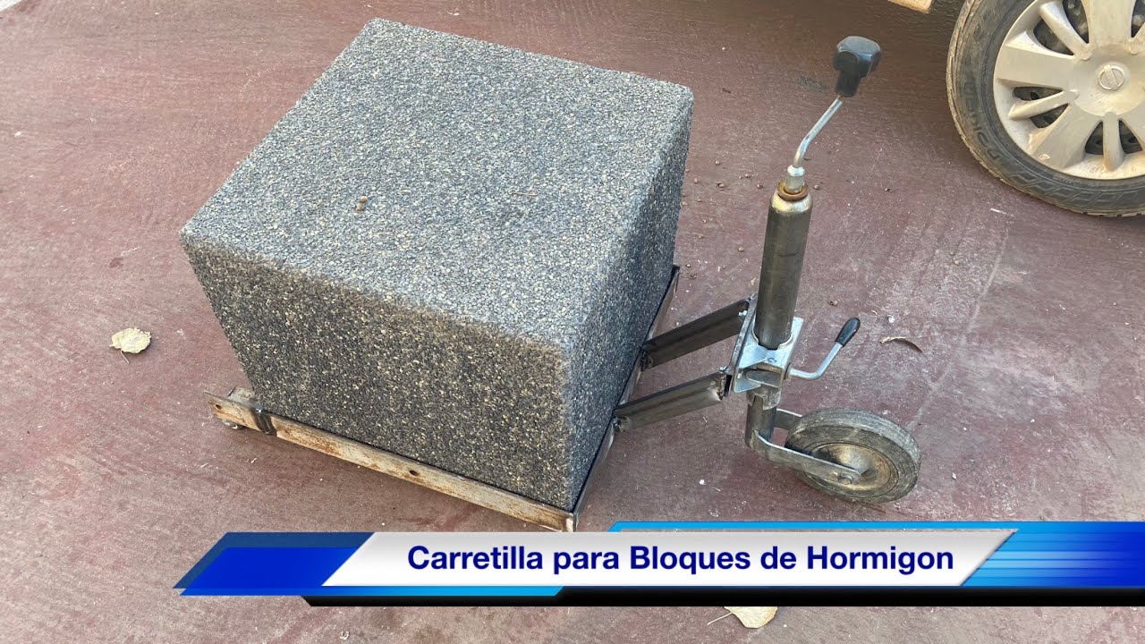 Como Fabricar Carretilla Para Bloques de Hormigon