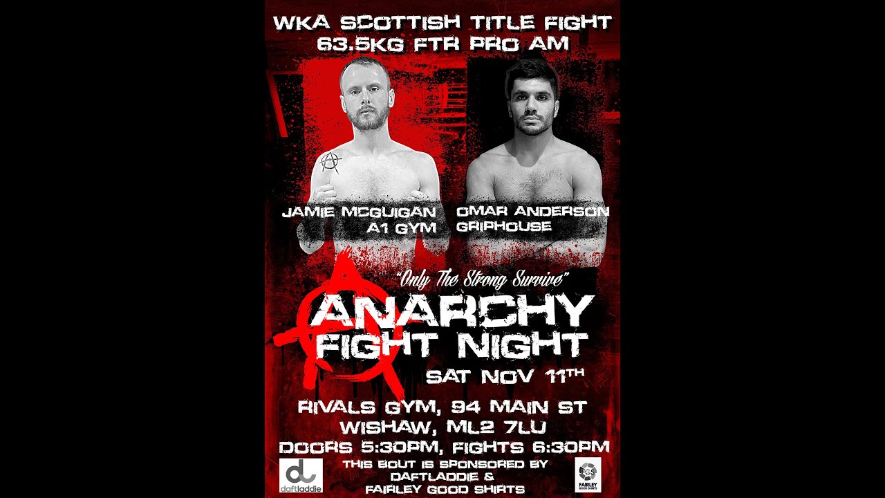 Jamie McGuigan Vs Omar Anderson