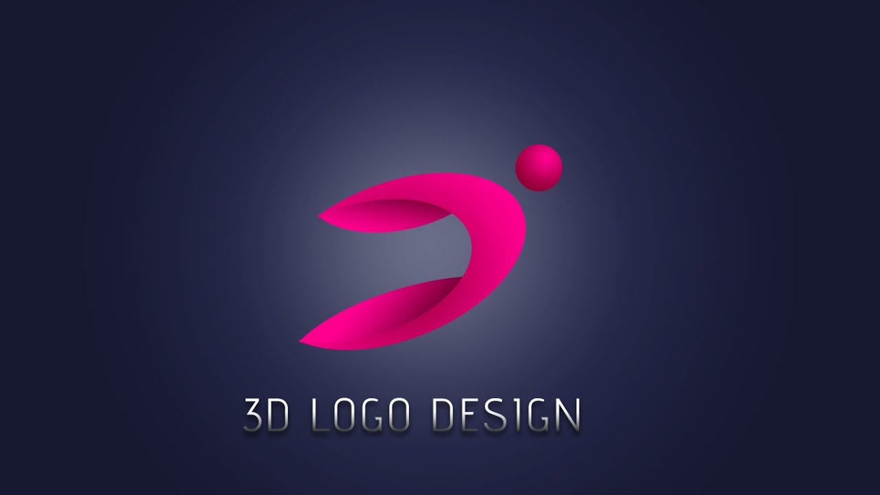 How to make 3D Logo Design People | Photoshop Tutorial