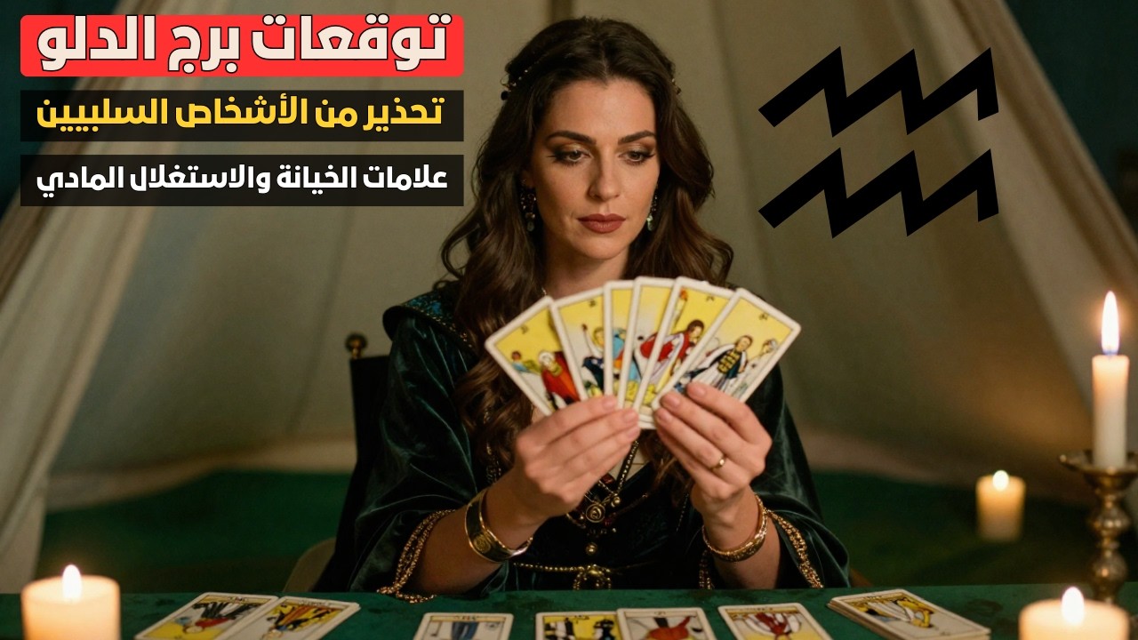 توقعات برج الدلو ♒️ بشرة خير ورزق واسع 🌊 الشريك النرجسي هيتكسر غروره 💔 احذر العقارب اللي حواليك 🦂