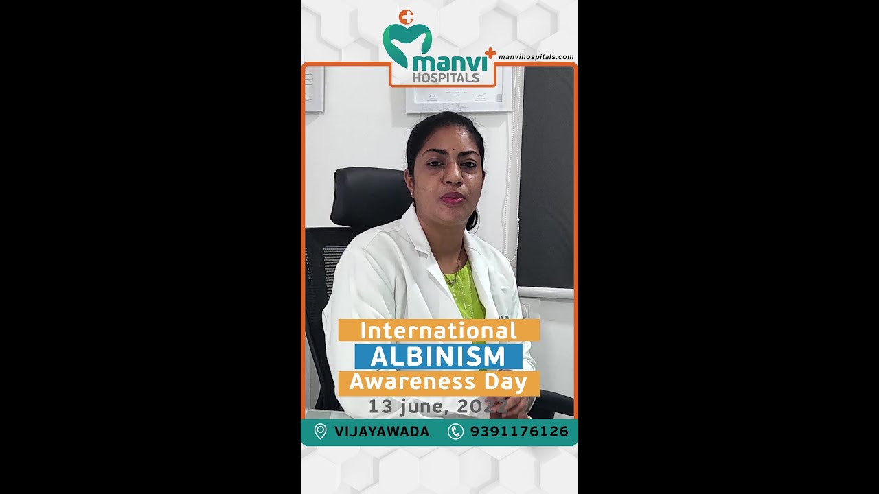 International Albinism Awareness Day#albinism #dermatologist #cosmetologist #drsumabindu #vijayawada