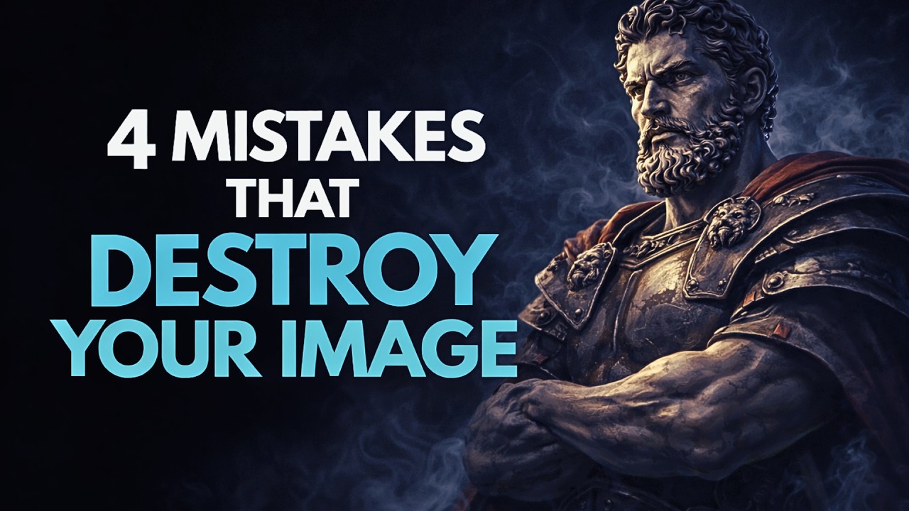 4 HABITS THAT DESTROY YOUR RESPECT  |  Stoic Philosophy