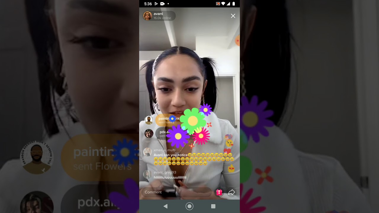 Avani makeup tiktok live December 14, 2020