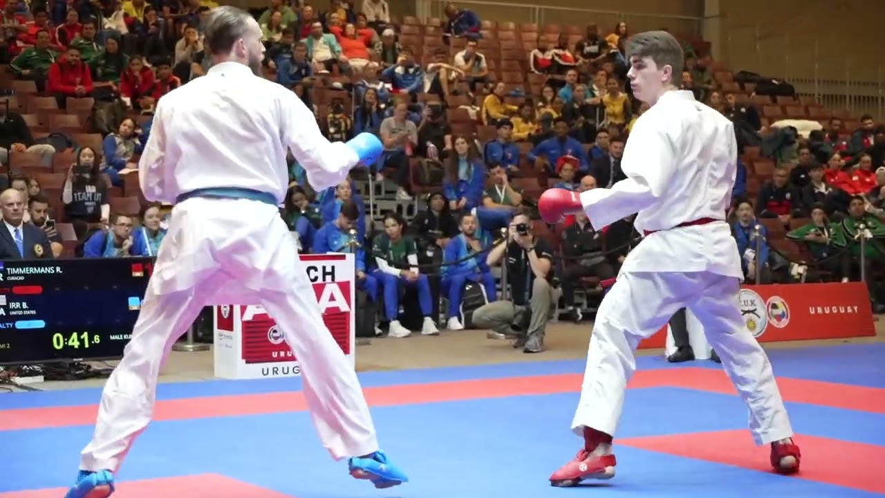 2024 PKF // Final MALE KUMITE 84+ KG: ROB TIMMERMANS (CURACAO) vs BRIAN IRR (UNITED STATES)