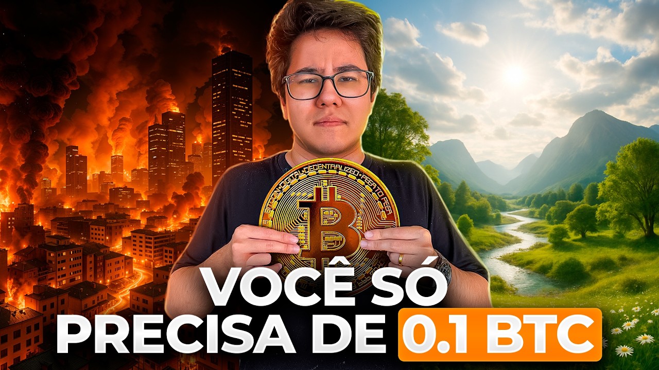 0.1 BITCOIN &eacute; TUDO que VOC&Ecirc; PRECISA para MUDAR de VIDA? A VERDADE!