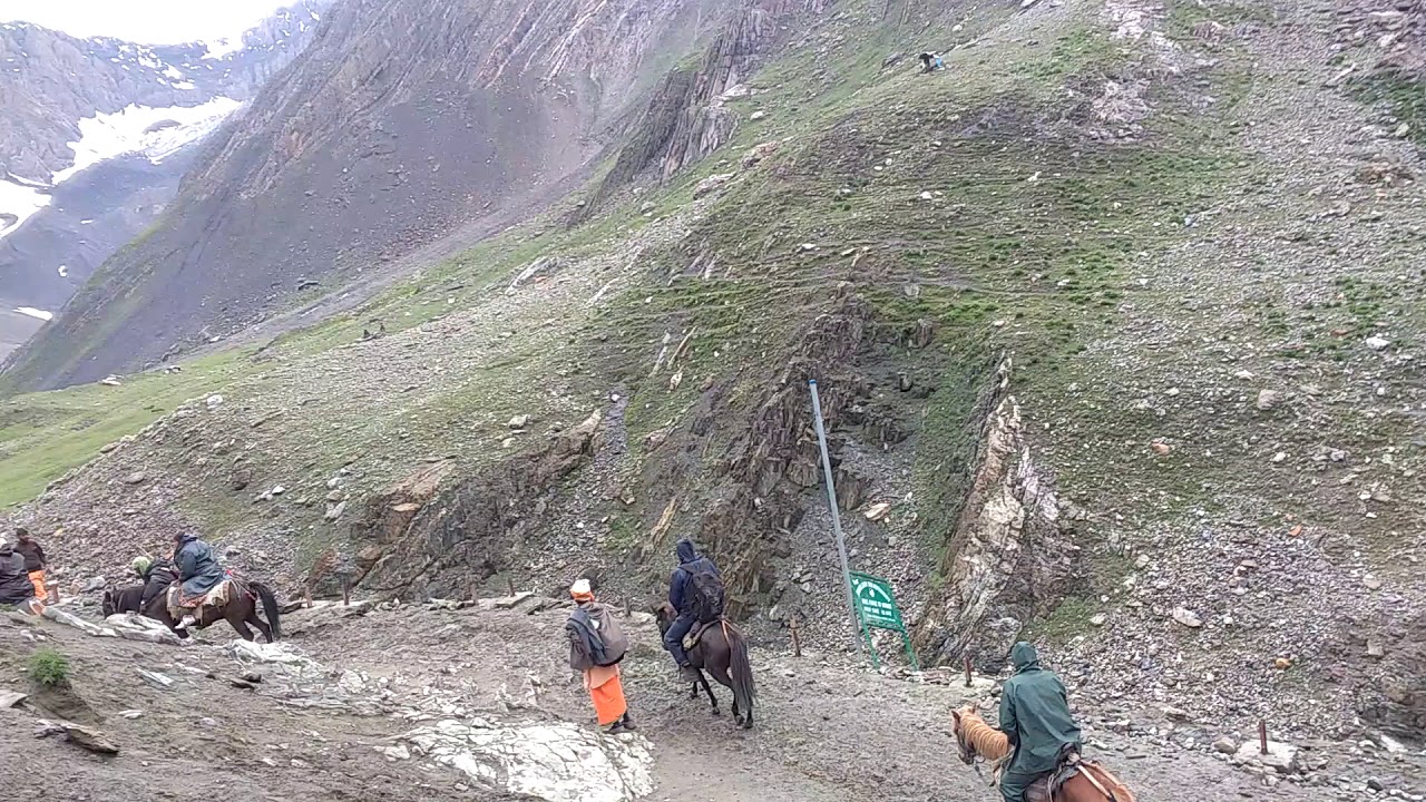 Baba Amarnath Yatra road