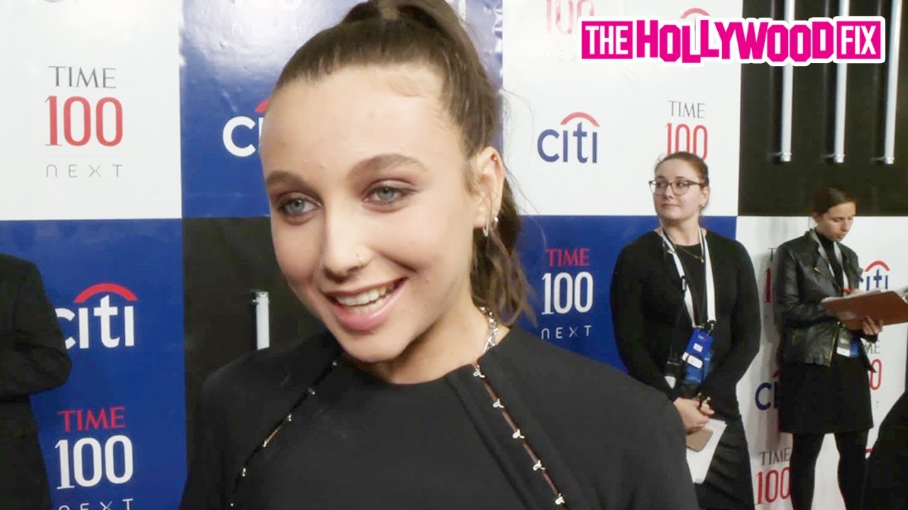 Emma Chamberlain Speaks On Her Rise To Fame & Fortune At The Time Magazine 100 Next Party In N.Y.
