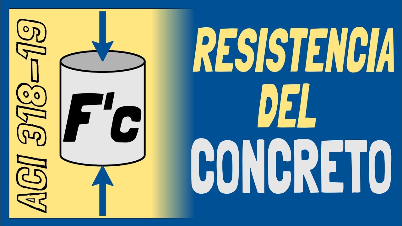 ⚡💪¿Qué es la resistencia a la compresión del concreto?🧱 F’c del ACI 318-19 🎁 ASTM C39 C39M-20
