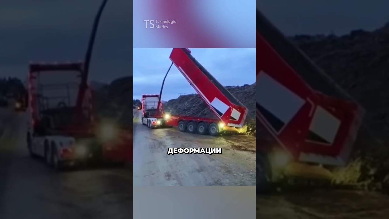 Почему нельзя превышать грузоподъёмность самосвалов 😱
