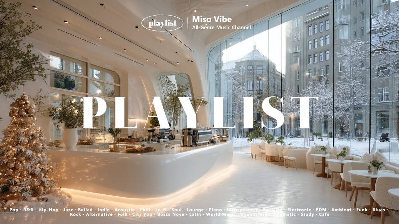 [Playlist] 질리지 않는 감성적인 카페 매장 팝송 🎧 | 작업하거나 일할 때 듣는 집중 BGM