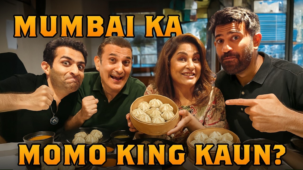 Momo No. 1!!! | AAAP ke Parivaar ne Khaaya Mumbai ka Best Momo! @ArchanaPuranSingh_Official