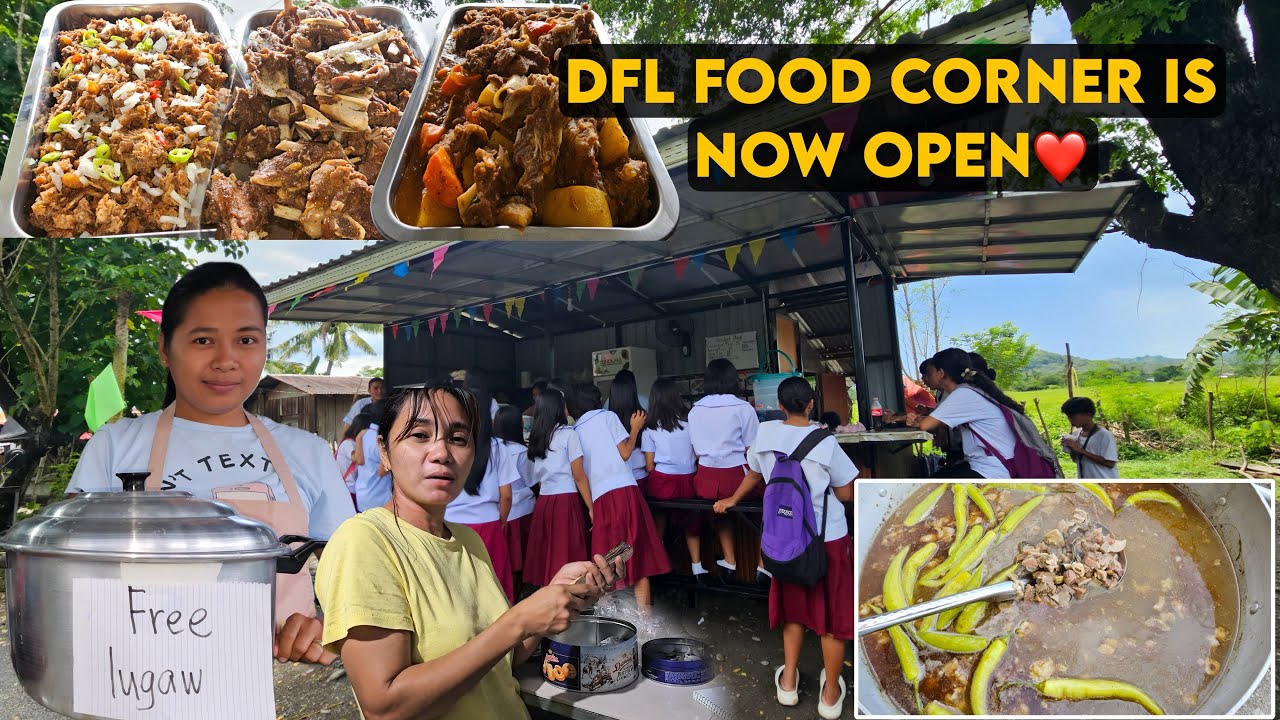First Day Taob ang papaitan at kaldereta ,ilan kaya ang kinita? | Free Lugaw | Buhay Probinsya 