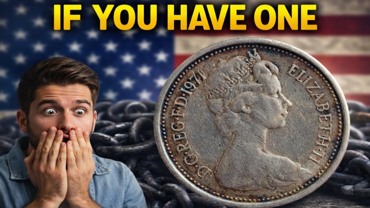 Look For This! Rare 1971 UK Elizabeth 5 New Pence Coin Worth up to &pound;190,000 Old Dirty Coin Value,