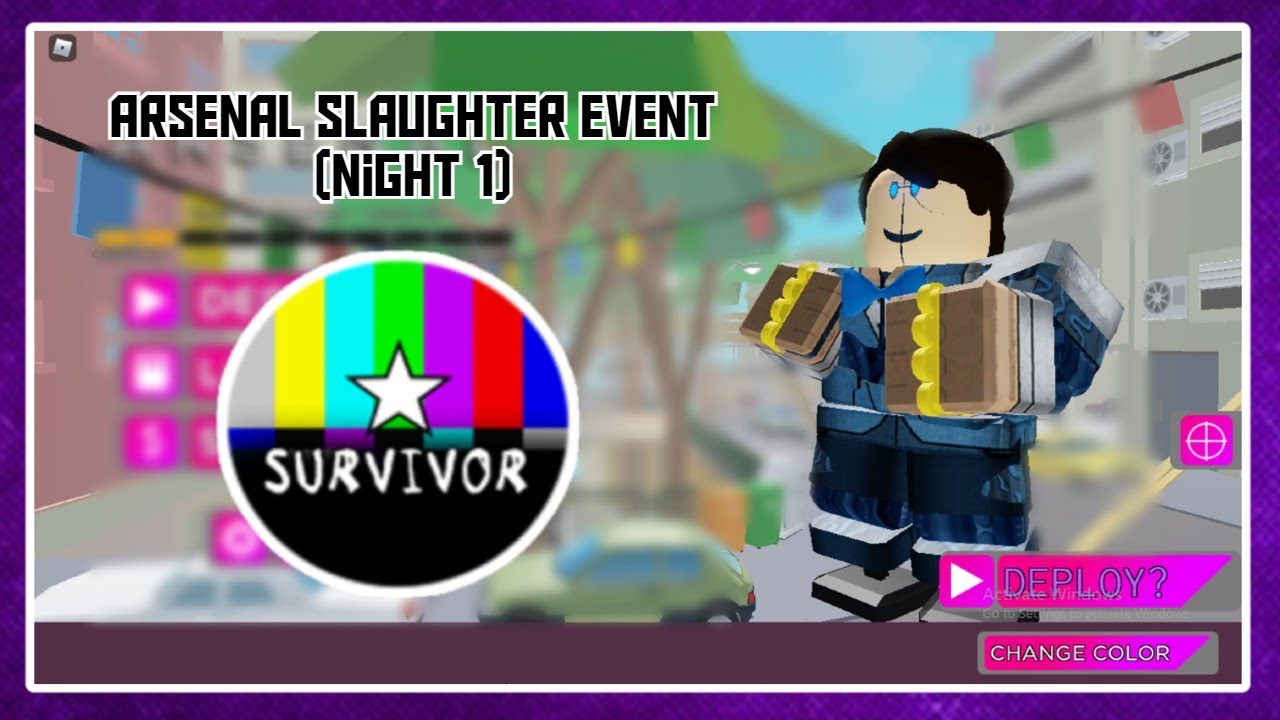 Arsenal Slaughter Event (Night 1) | Roblox