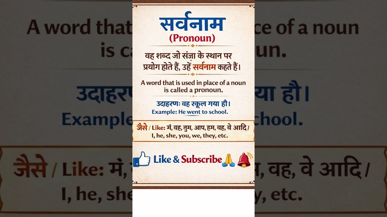 #pronoun