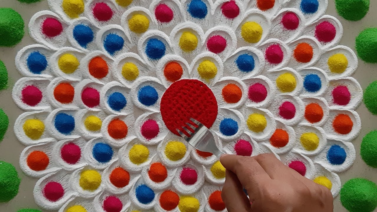 Festival Rangoli  design by Aarti shirsat ||Top Rangolis
