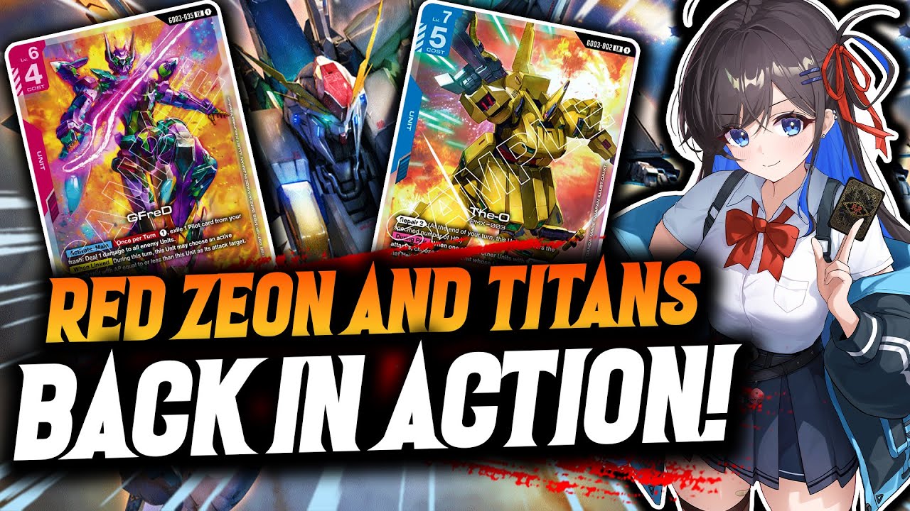 These NEW GD03 LR cards are BUSTED ► Gundam Card Game News and Spoilers