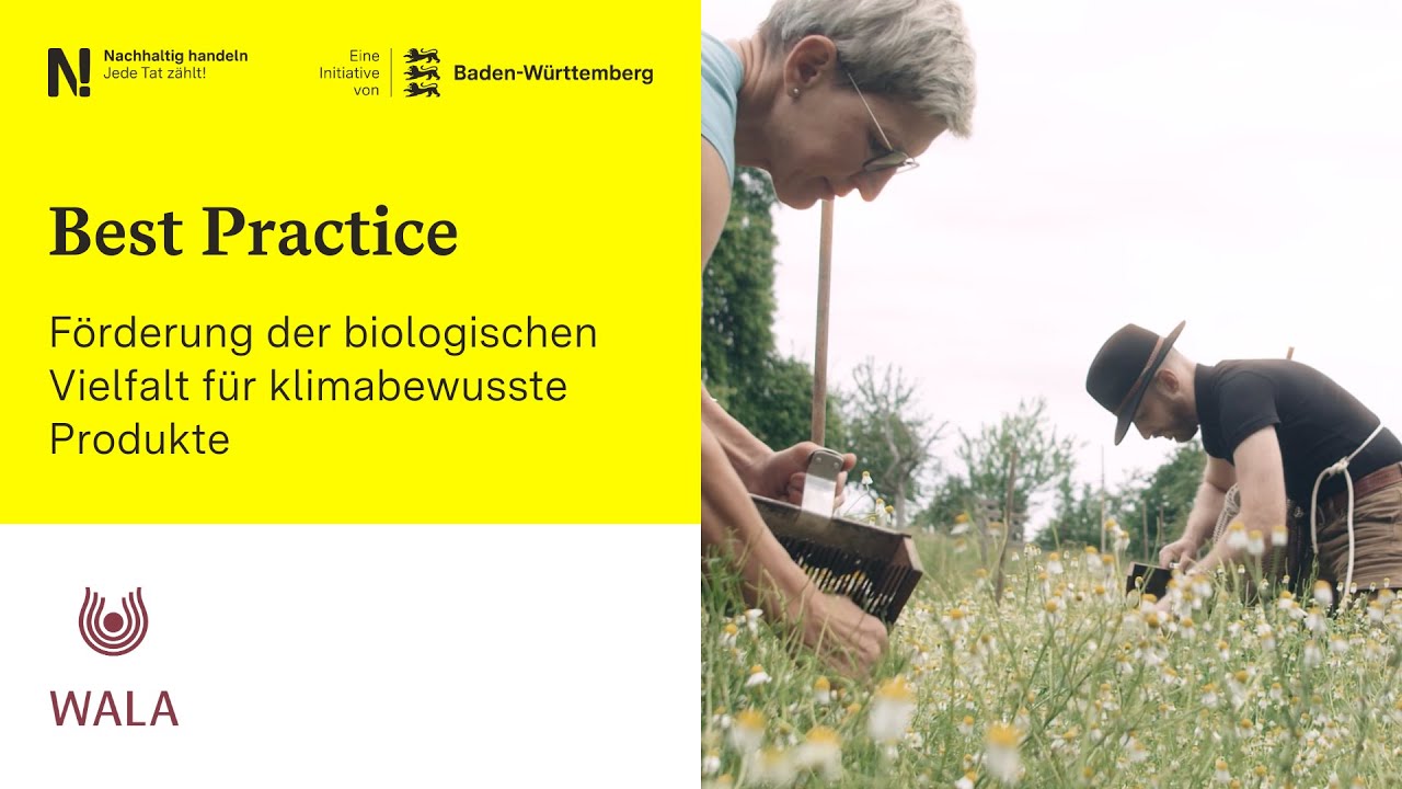 Förderung der biologischen Vielfalt – Best Practice der WALA Heilmittel GmbH