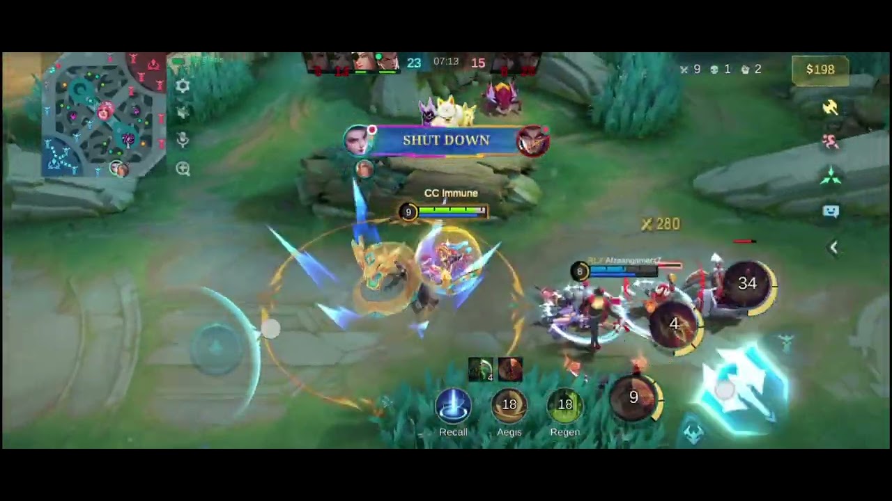 One of my favorite hero ☺️HANABI ❤️ #mlbbhighlights #mobilelegends #ml #gameplay #hanabi 