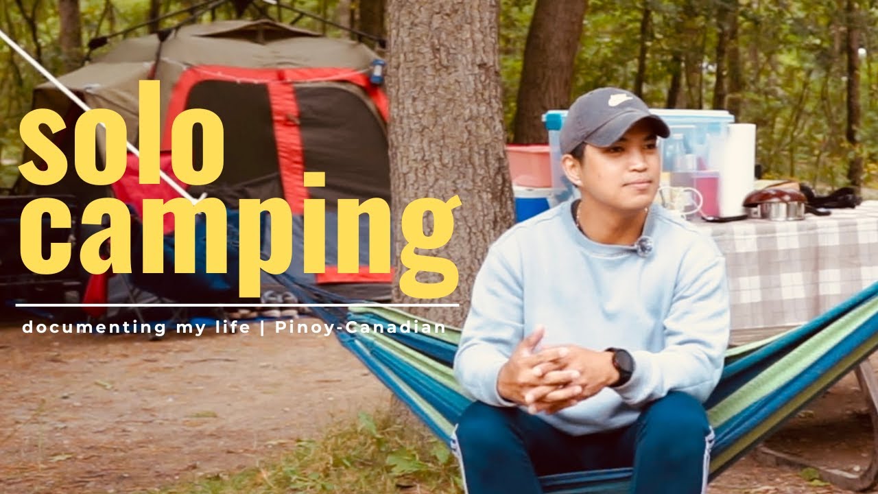SOLO CAMPING: Documenting my life as PINOY IMMIGRANT in Canada | PINERY PROVINCIAL PARK